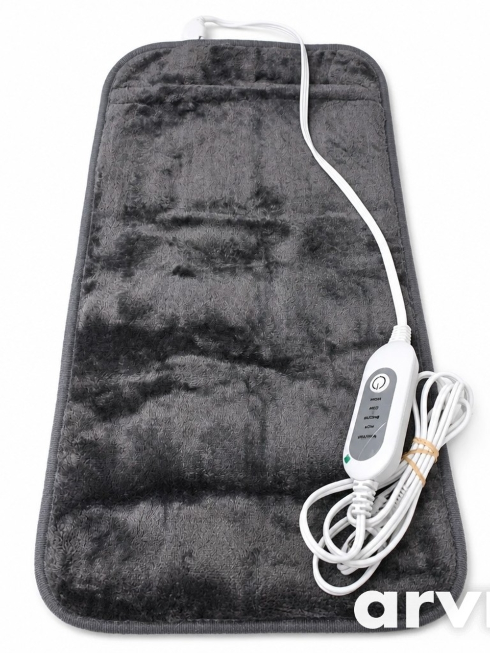 Gray Electric Heating Pad with Controller